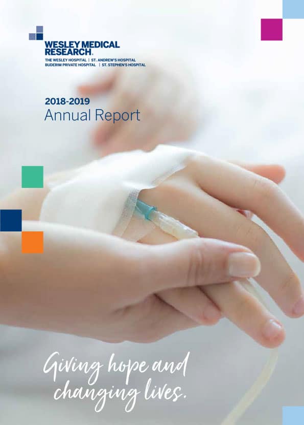 Cover of the 2018-2019 Annual Report